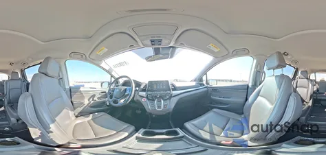 2018 Honda Odyssey Exl from USA, damaged, VIN 5FNRL6H71JB033756